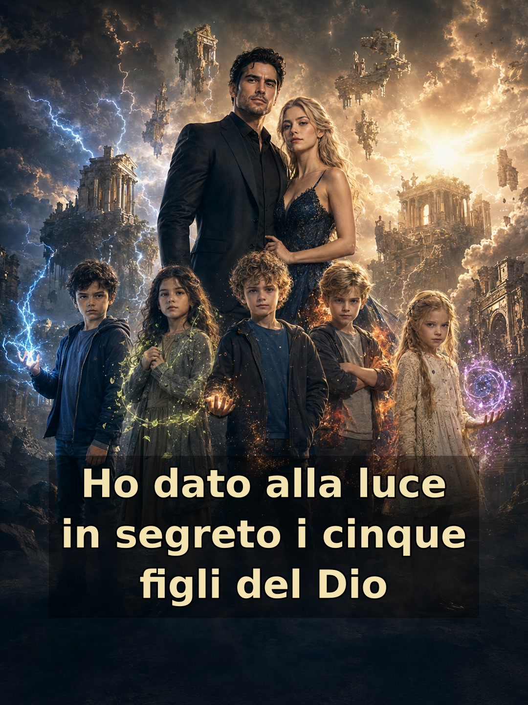 Ho dato alla luce in segreto i cinque figli del Dio