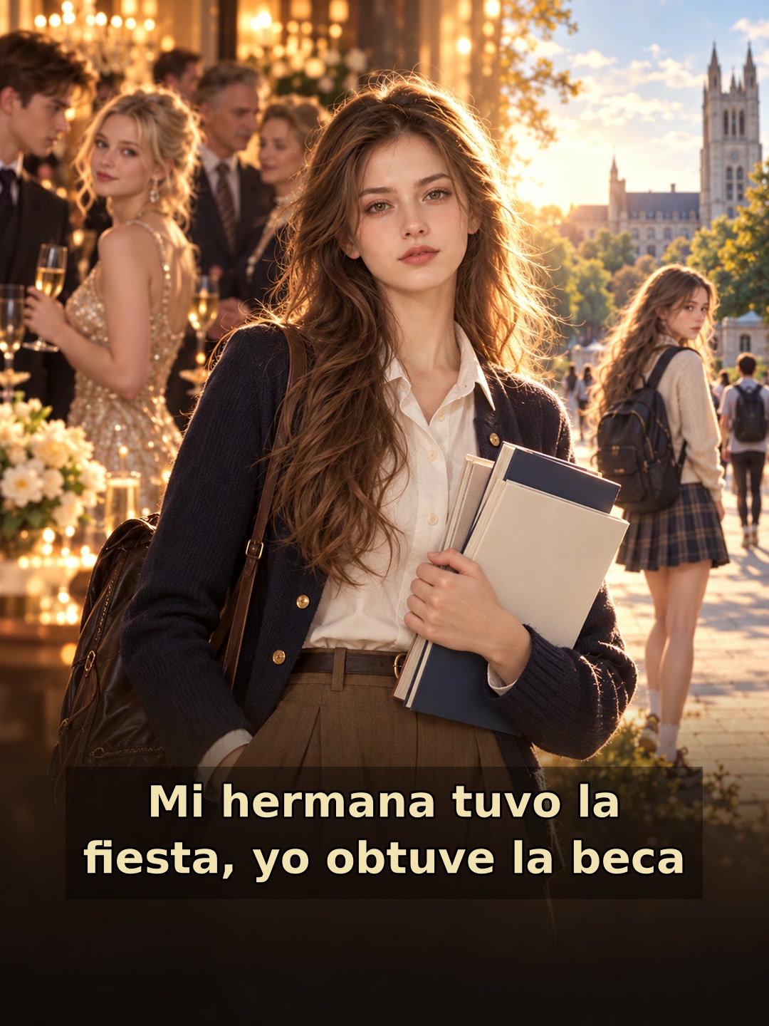 Mi hermana tuvo la fiesta, yo obtuve la beca