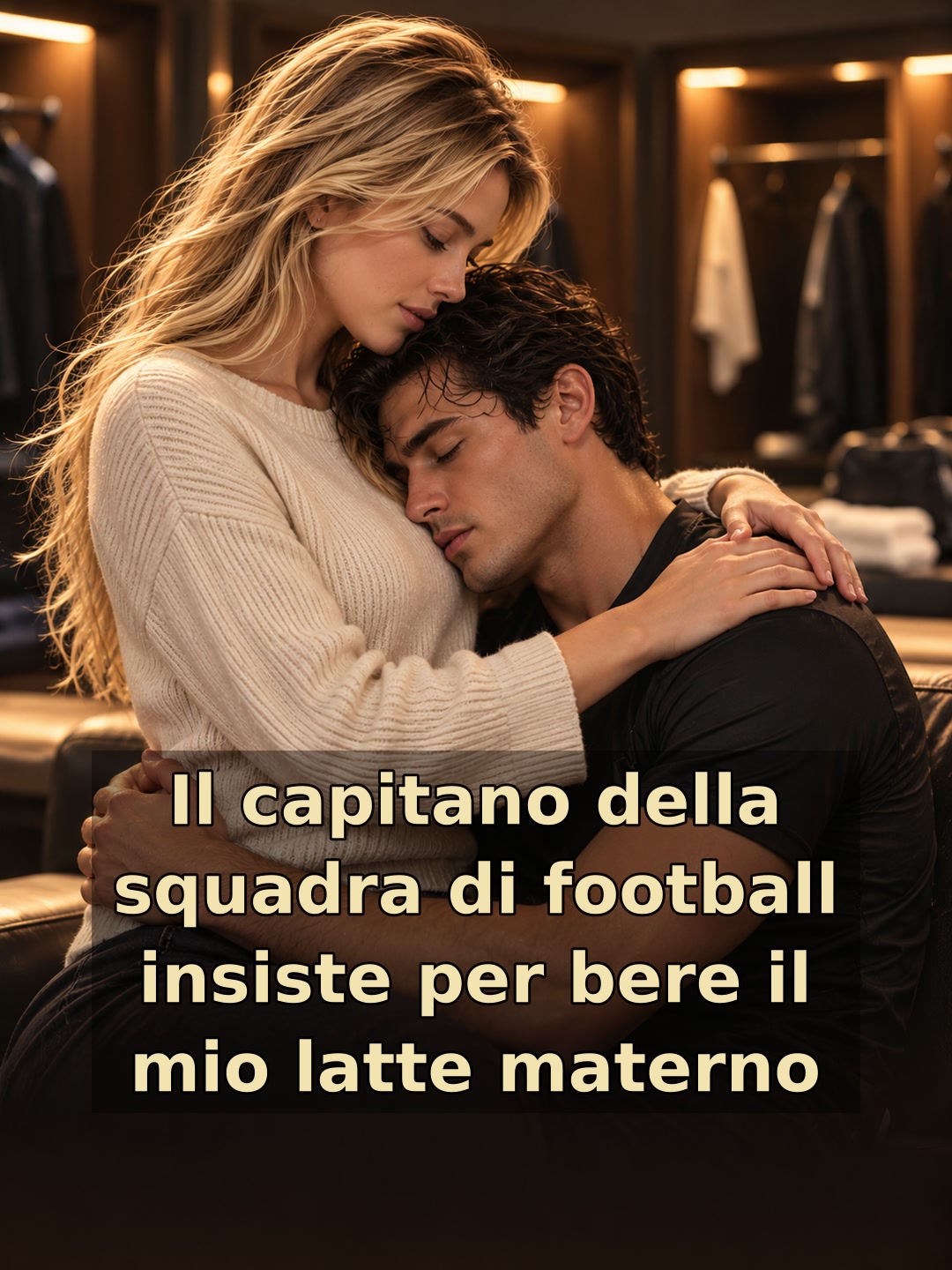 Il capitano della squadra di football insiste per bere il mio latte materno