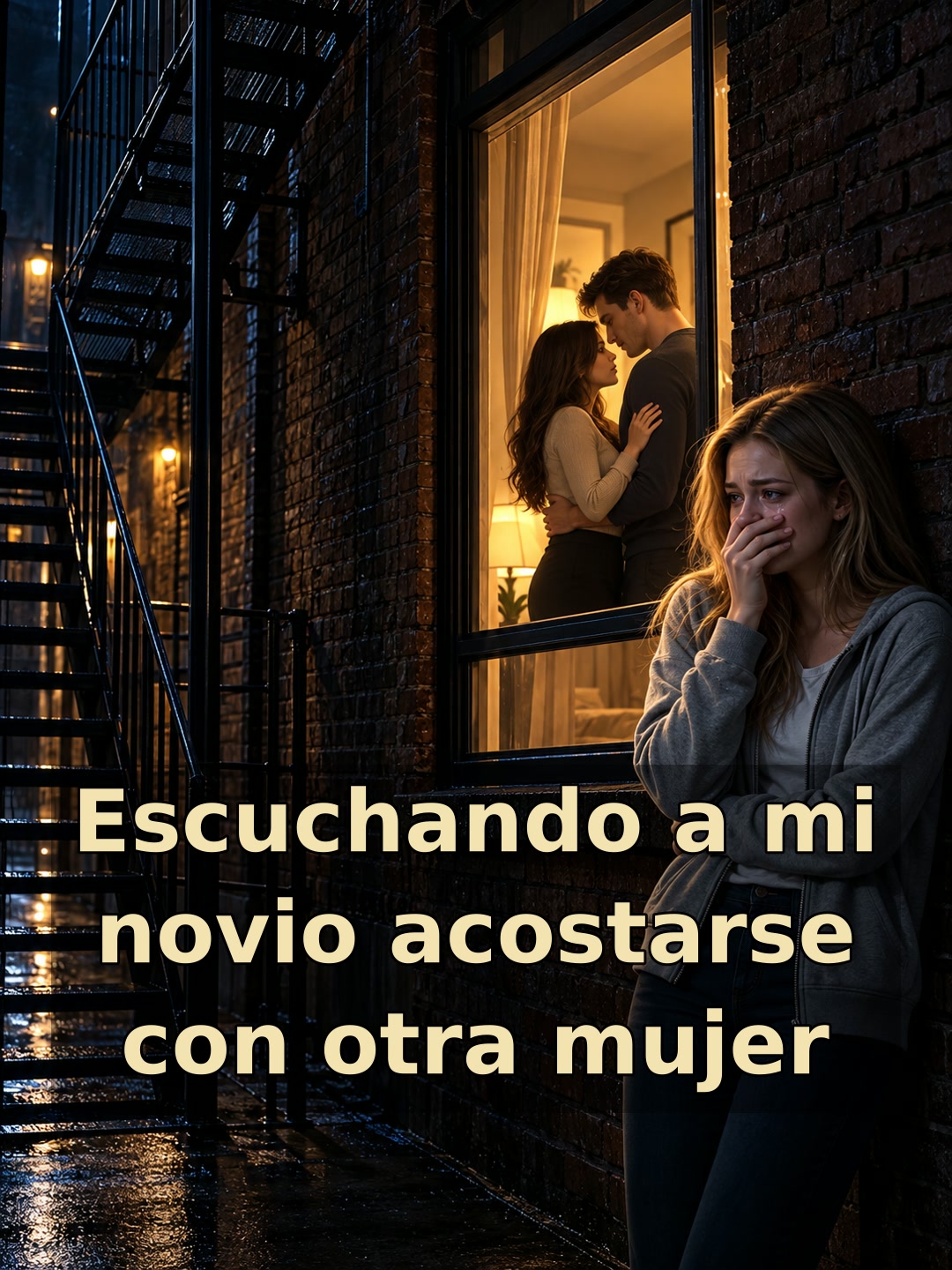 Escuchando a mi novio acostarse con otra mujer
