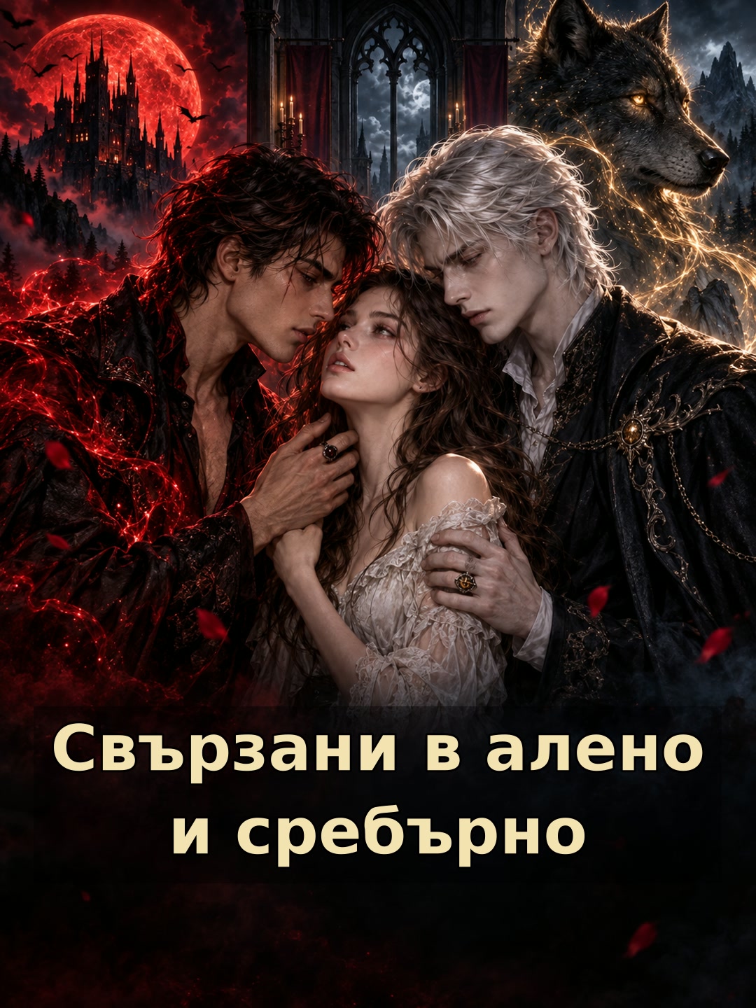 Свързани в алено и сребърно