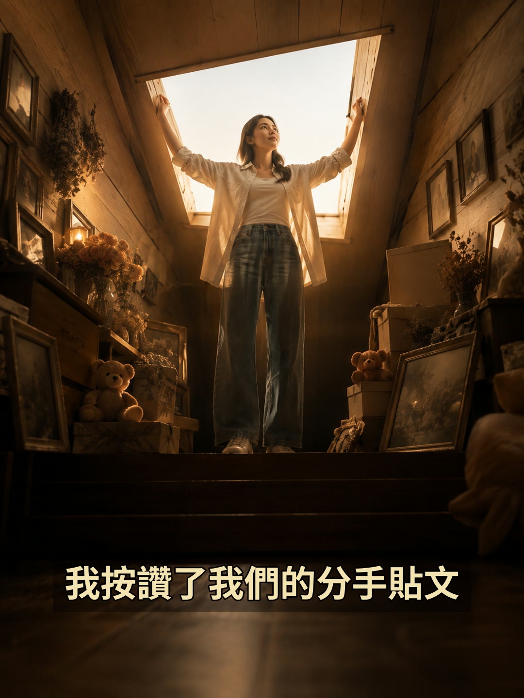 我按讚了我們的分手貼文