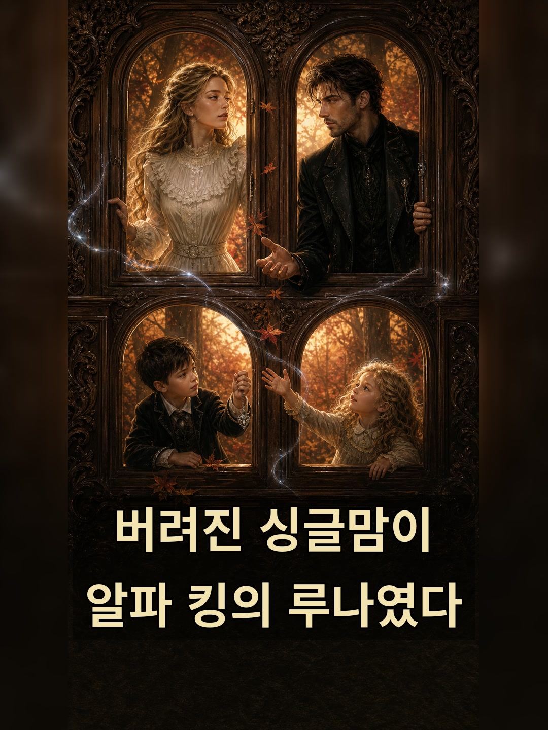 버려진 싱글맘이 알파 킹의 루나였다