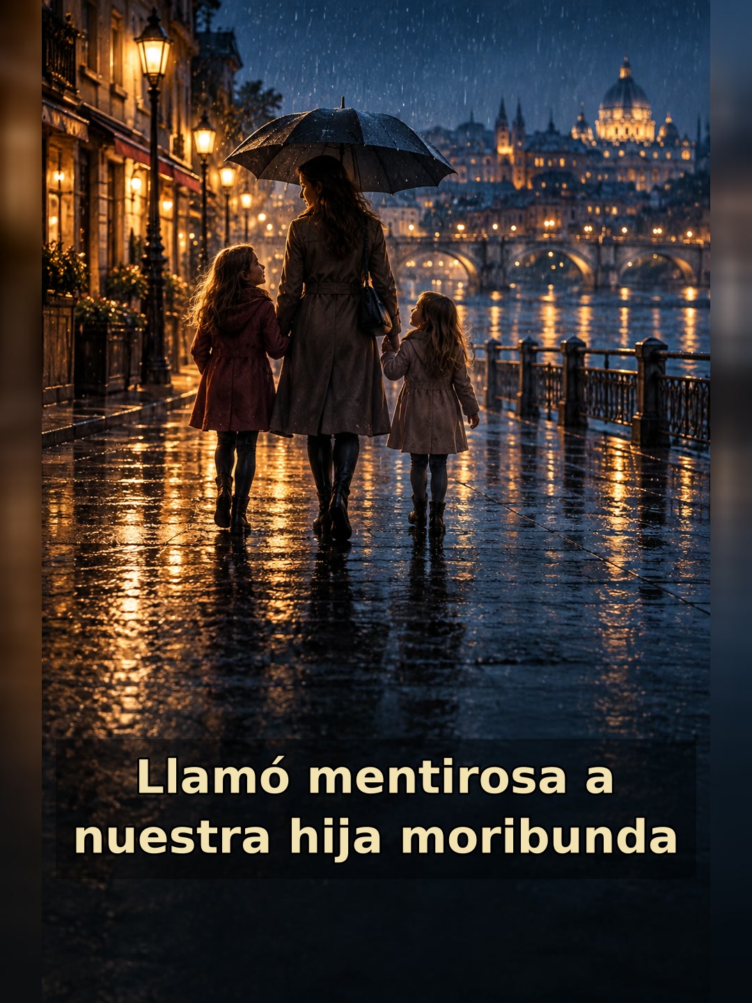 Llamó mentirosa a nuestra hija moribunda