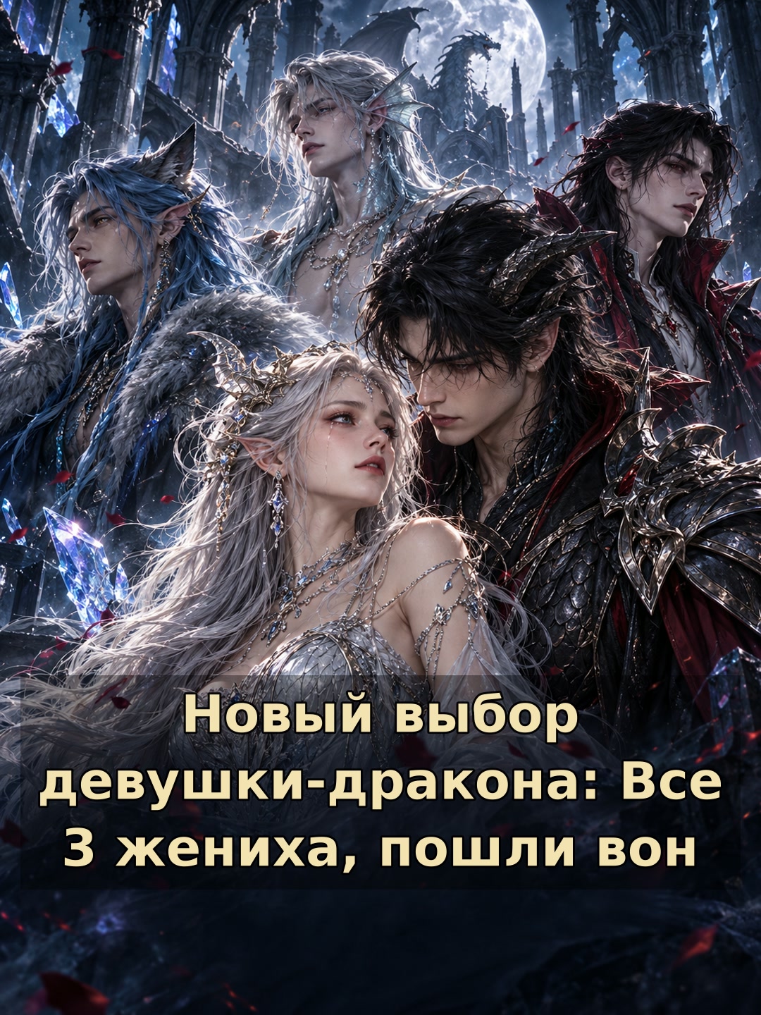 Новый выбор девушки-дракона: Все 3 жениха, пошли вон