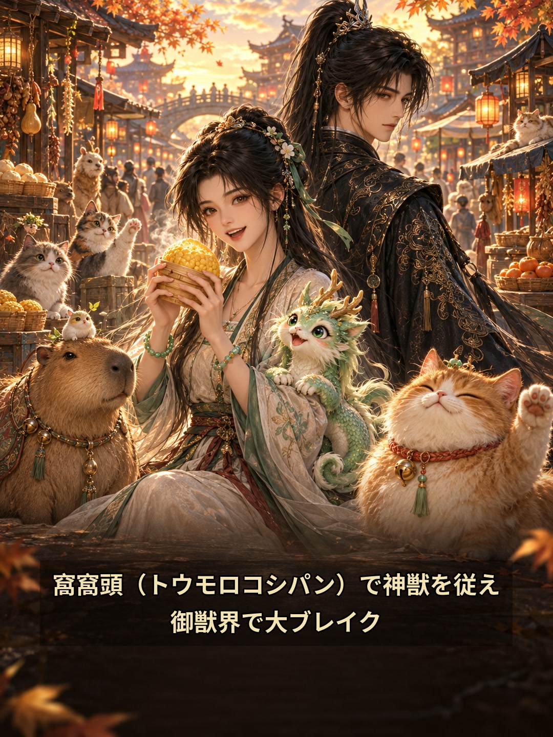 窩窩頭(トウモロコシパン)で神獣を従え 御獣界で大ブレイク