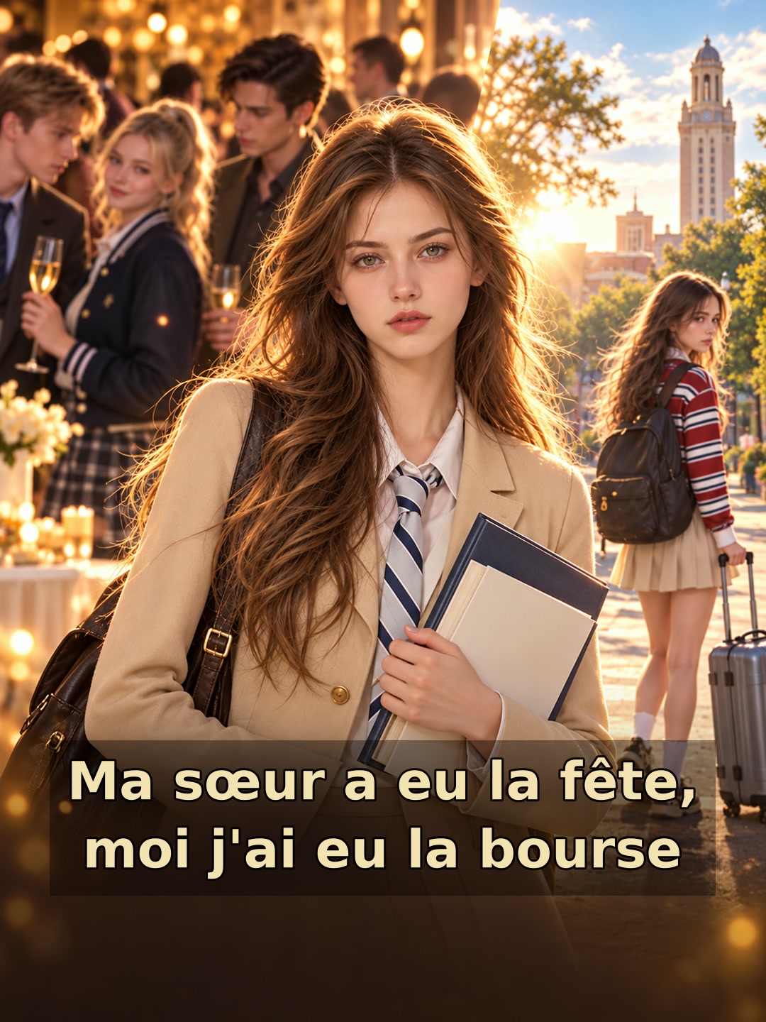 Ma sœur a eu la fête, moi j'ai eu la bourse