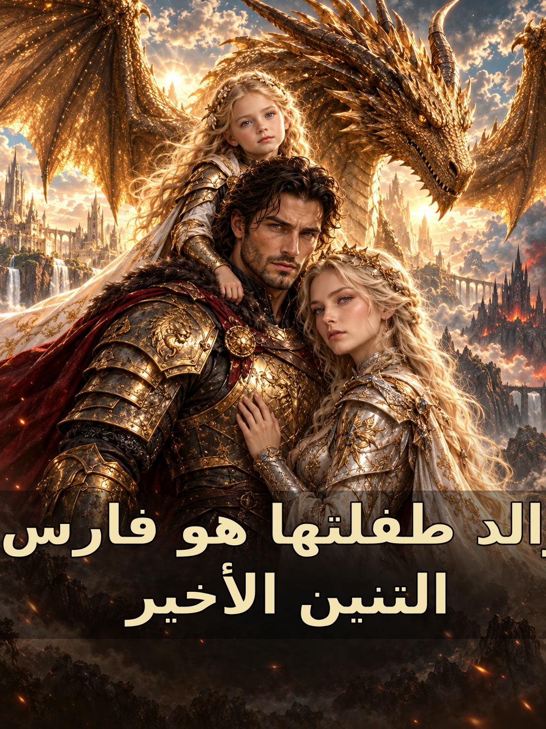 والد طفلتها هو فارس التنين الأخير