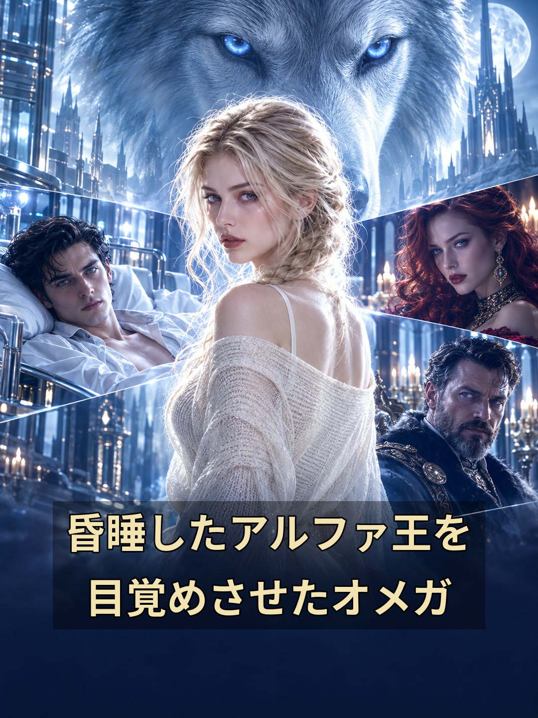 昏睡したアルファ王を目覚めさせたオメガ