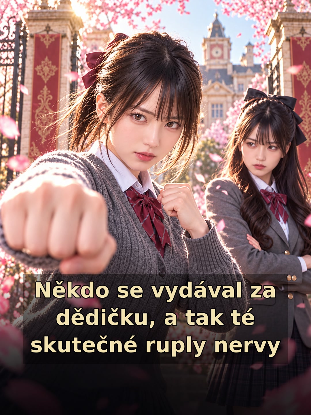 Někdo se vydával za dědičku, a tak té skutečné ruply nervy