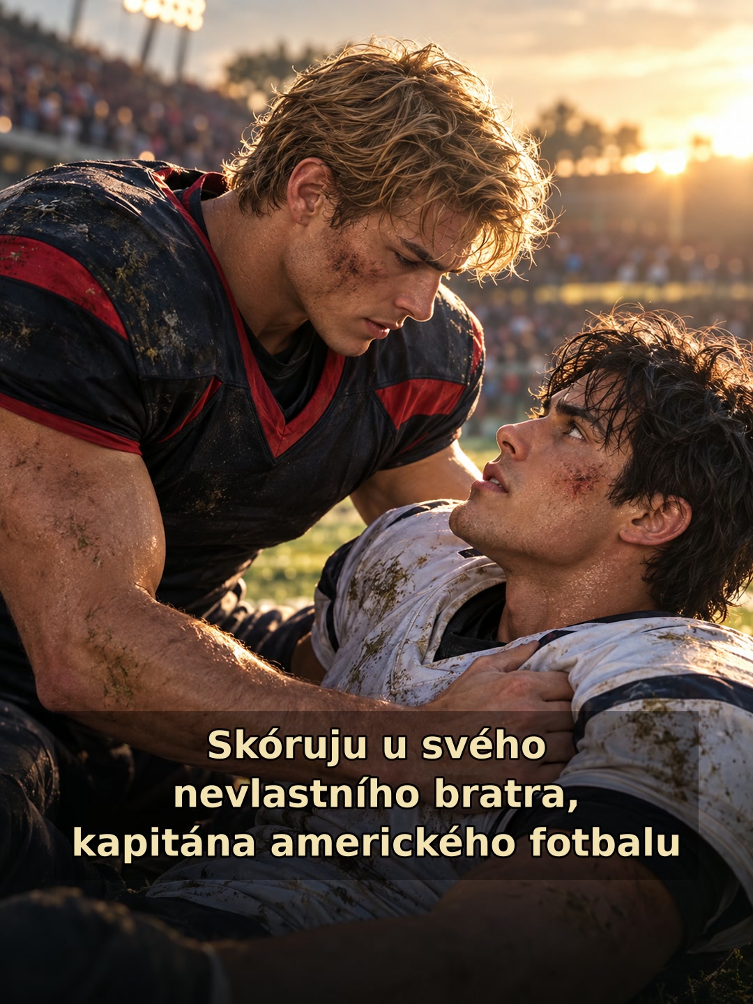 Skóruju u svého nevlastního bratra, kapitána amerického fotbalu