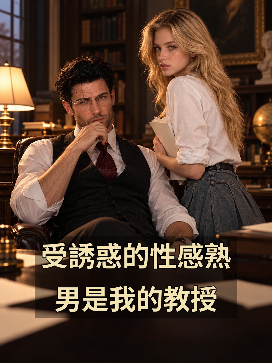受誘惑的性感熟男是我的教授