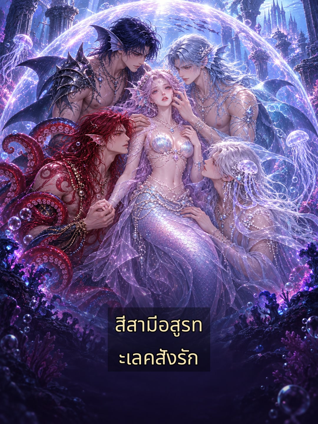 สี่สามีอสูรทะเลคลั่งรัก