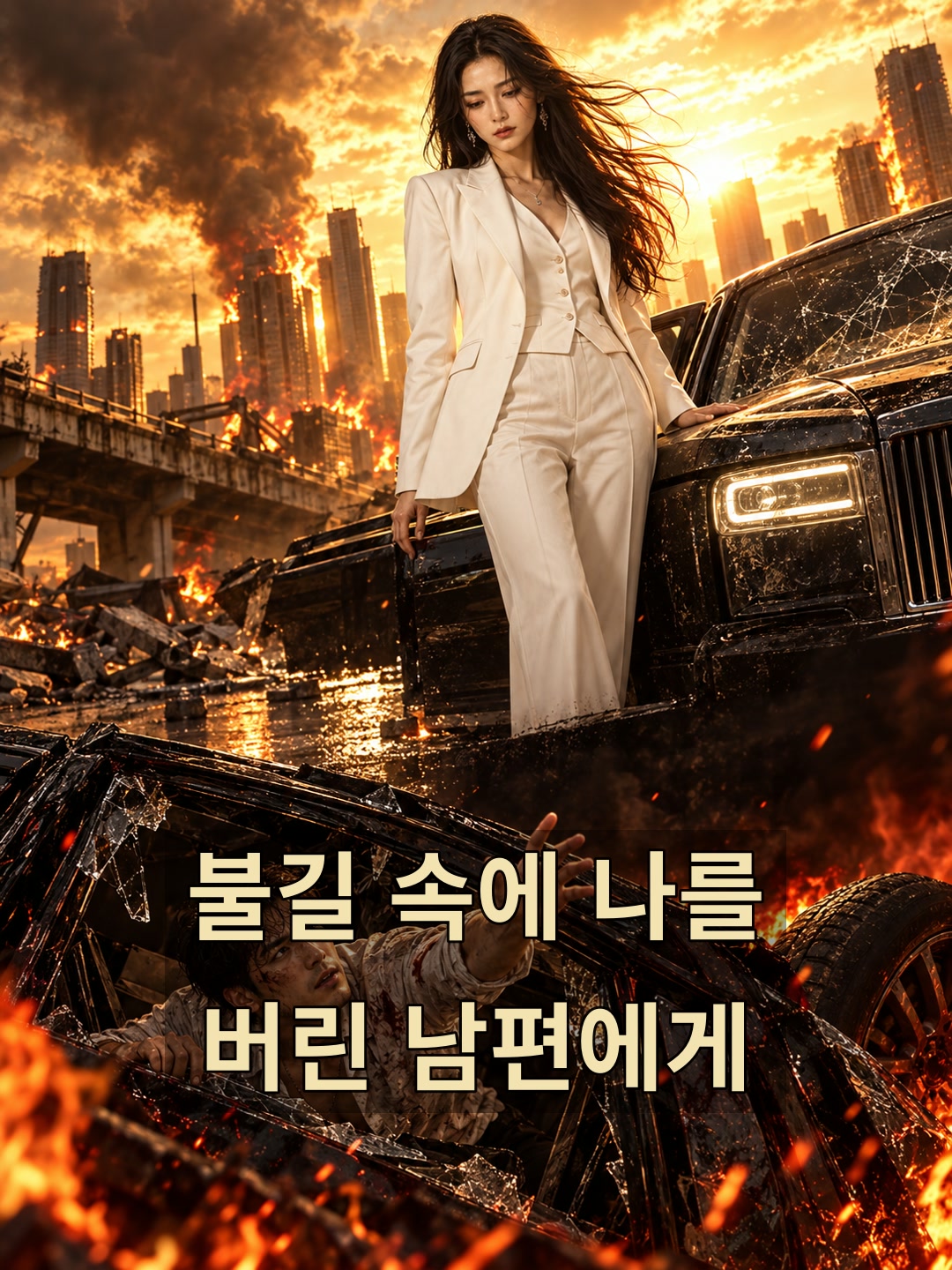 불길 속에 나를 버린 남편에게