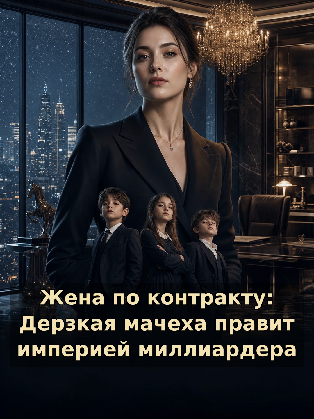 Жена по контракту: Дерзкая мачеха правит империей миллиардера