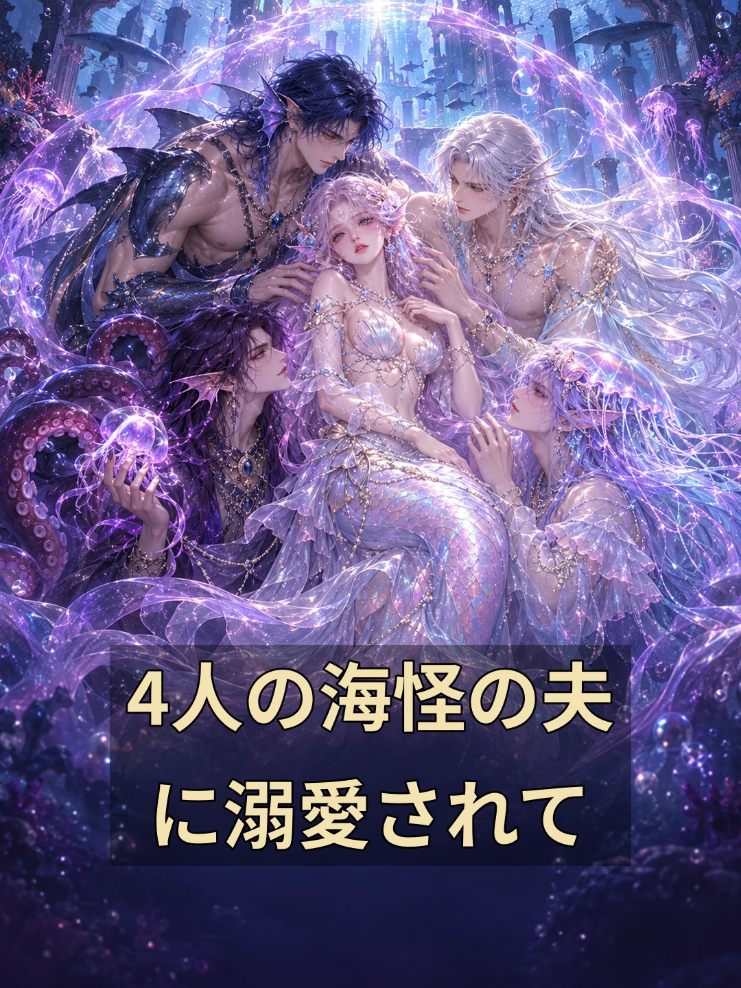 4人の海怪の夫に溺愛されて
