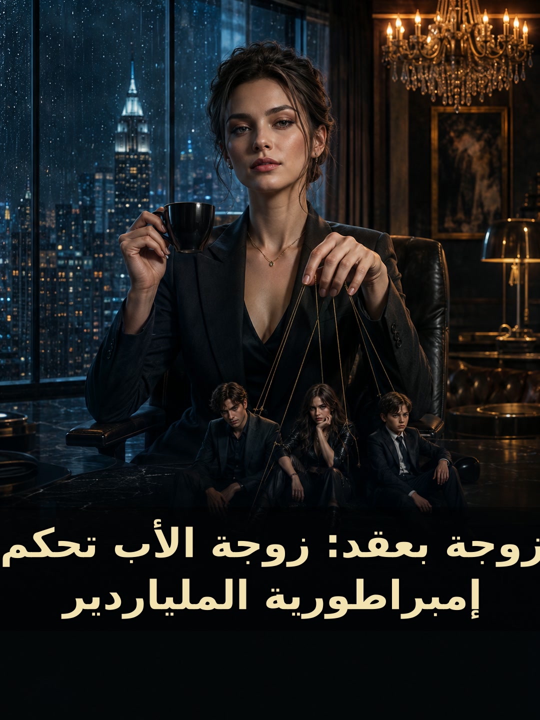 زوجة بعقد: زوجة الأب تحكم إمبراطورية الملياردير