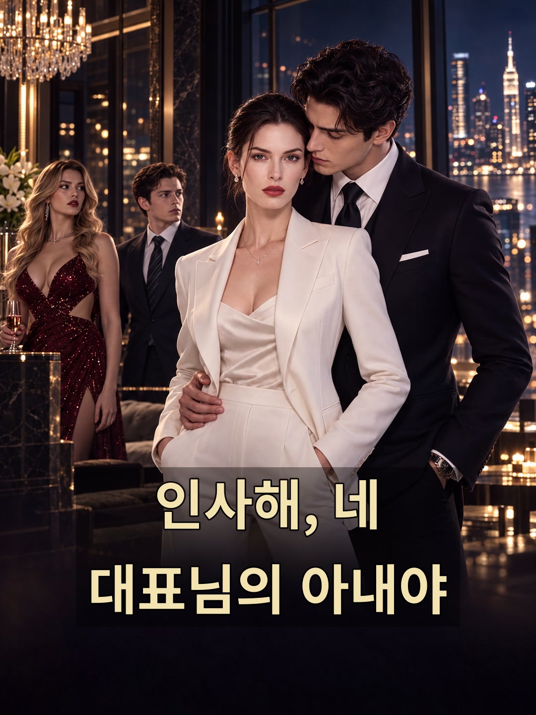 인사해, 네 대표님의 아내야