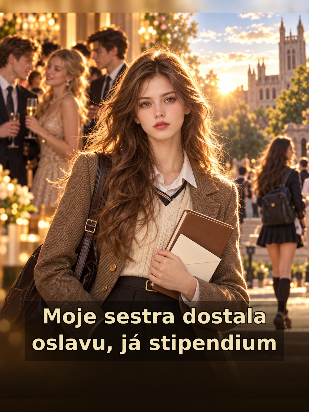 Moje sestra dostala oslavu, já stipendium