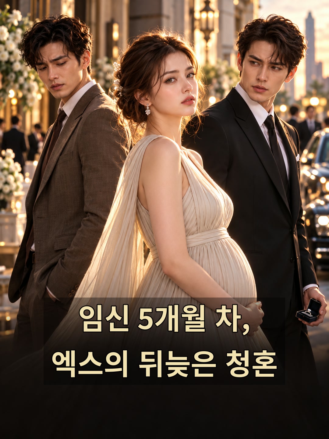 임신 5개월 차, 엑스의 뒤늦은 청혼