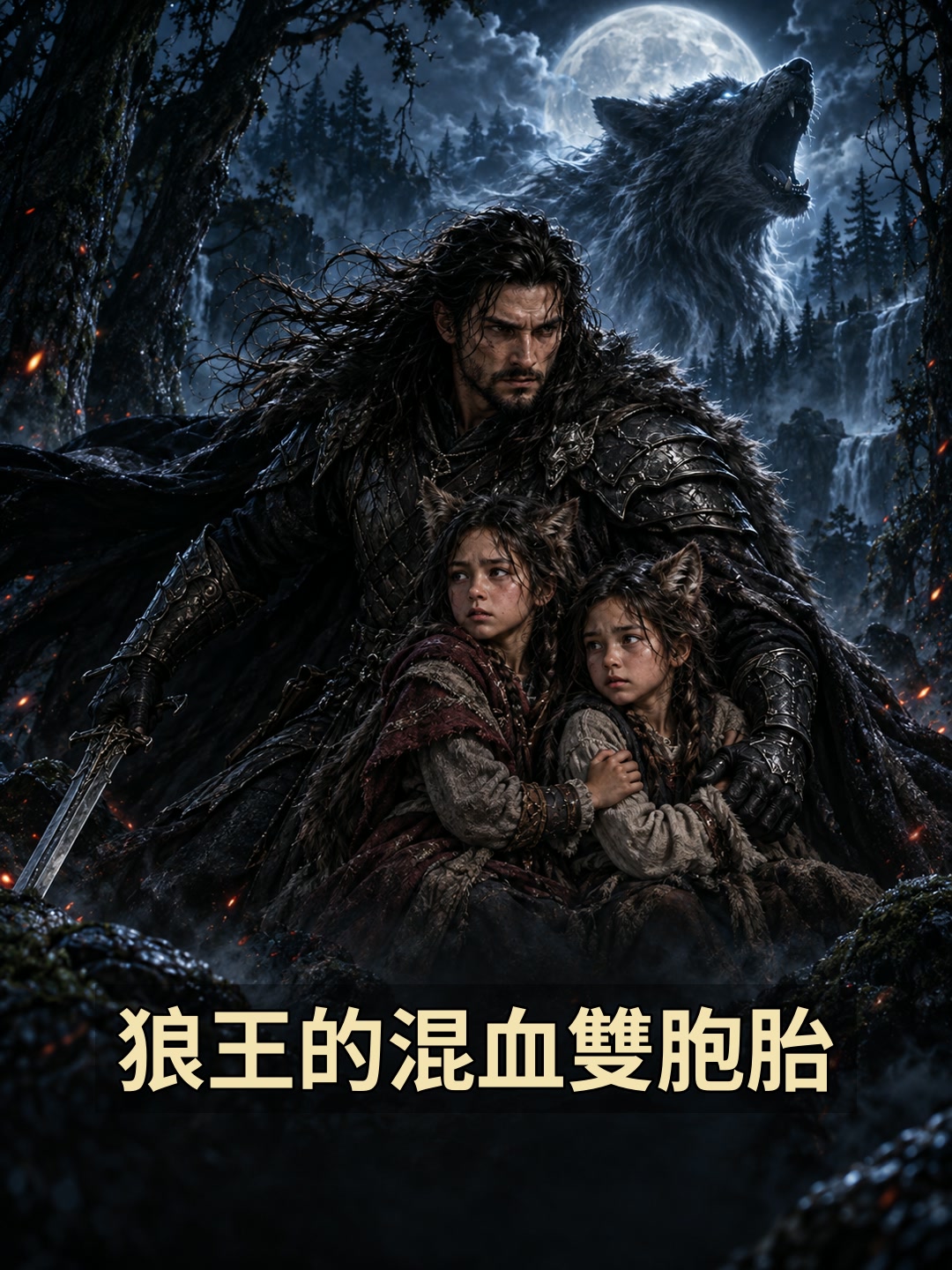 狼王的混血雙胞胎