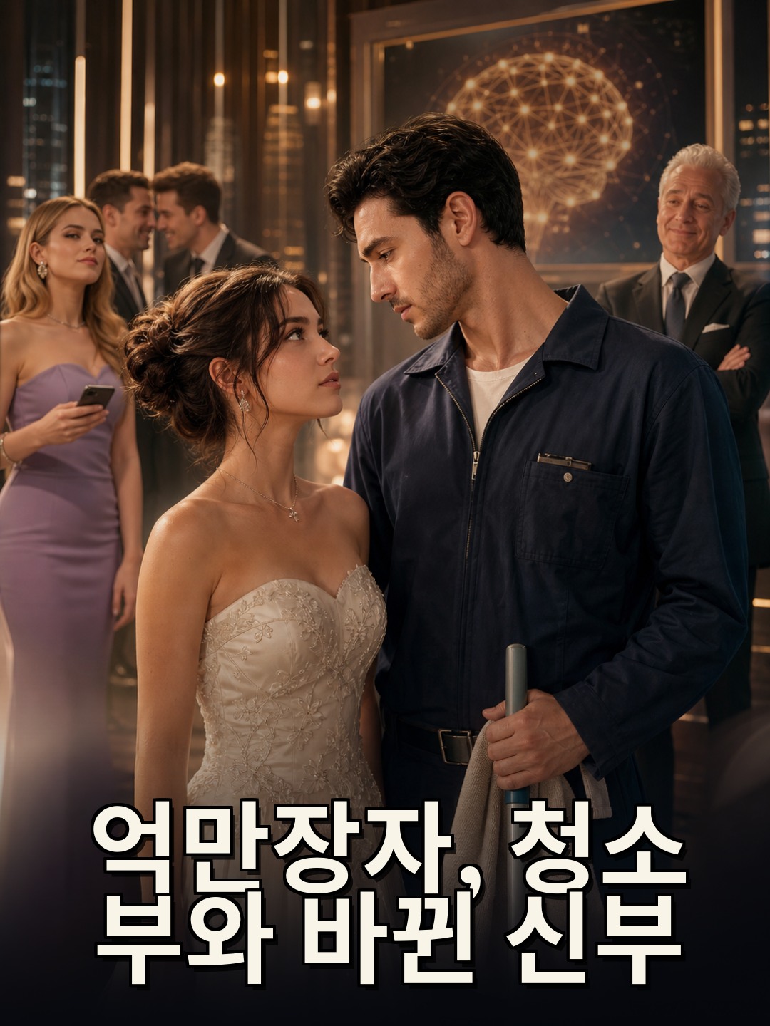 억만장자, 청소부와 바뀐 신부