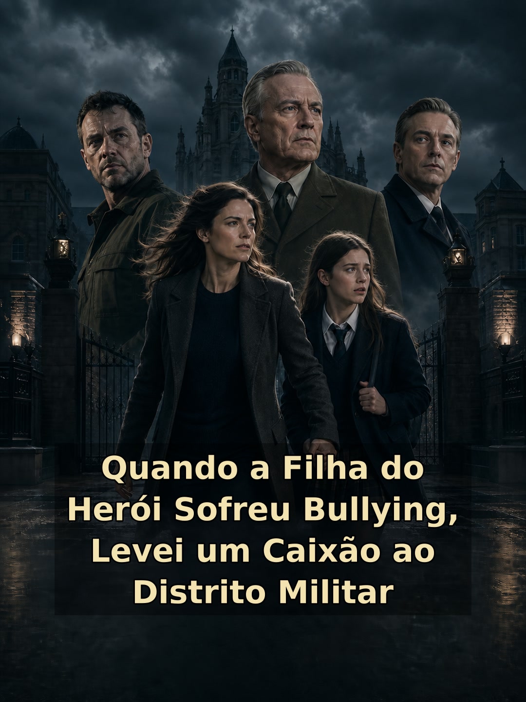 Quando a Filha do Herói Sofreu Bullying, Levei um Caixão ao Distrito Militar