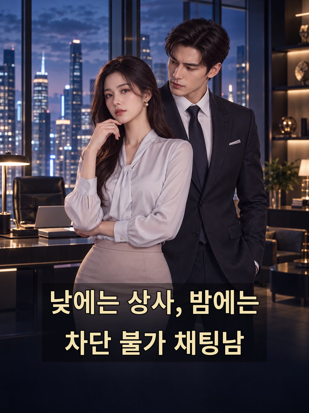 낮에는 상사, 밤에는 차단 불가 채팅남