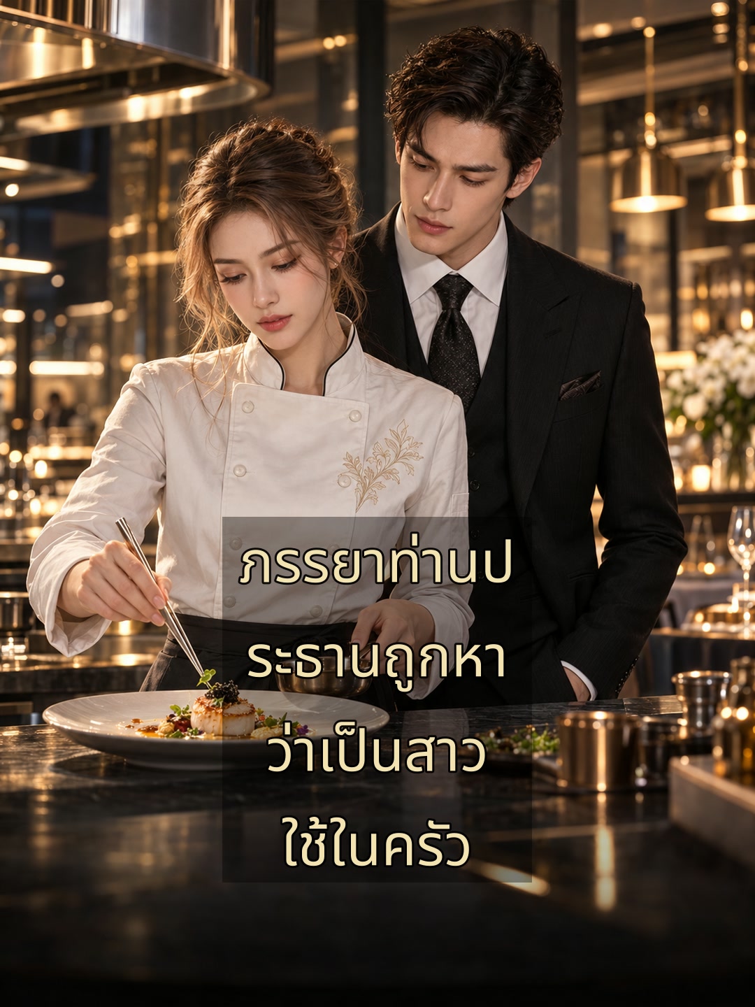 ภรรยาท่านประธานถูกหาว่าเป็นสาวใช้ในครัว