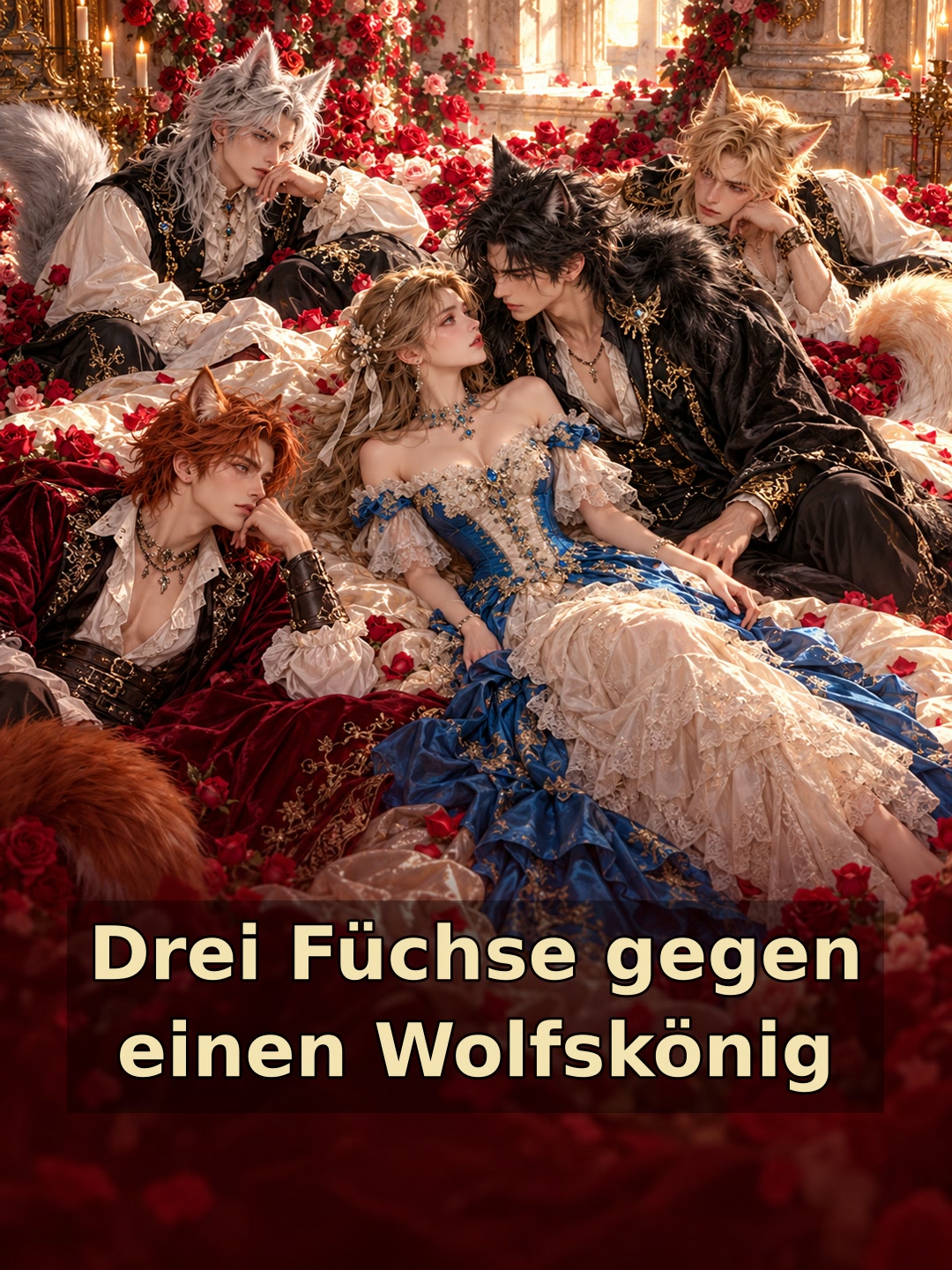 Drei Füchse gegen einen Wolfskönig