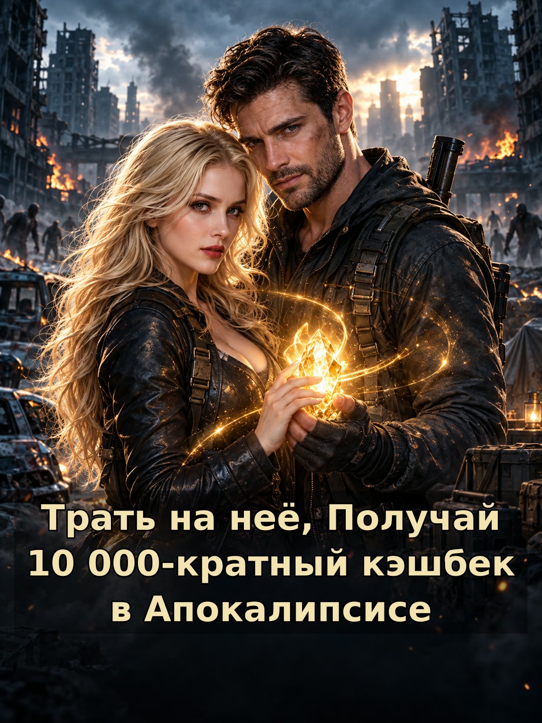 Трать на неё, Получай 10 000-кратный кэшбек в Апокалипсисе