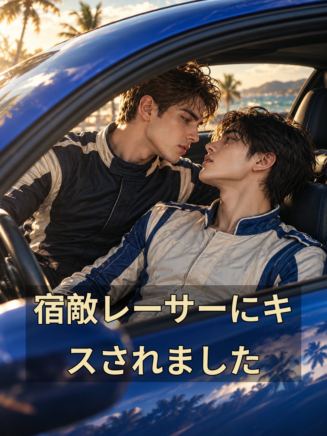 宿敵レーサーにキスされました