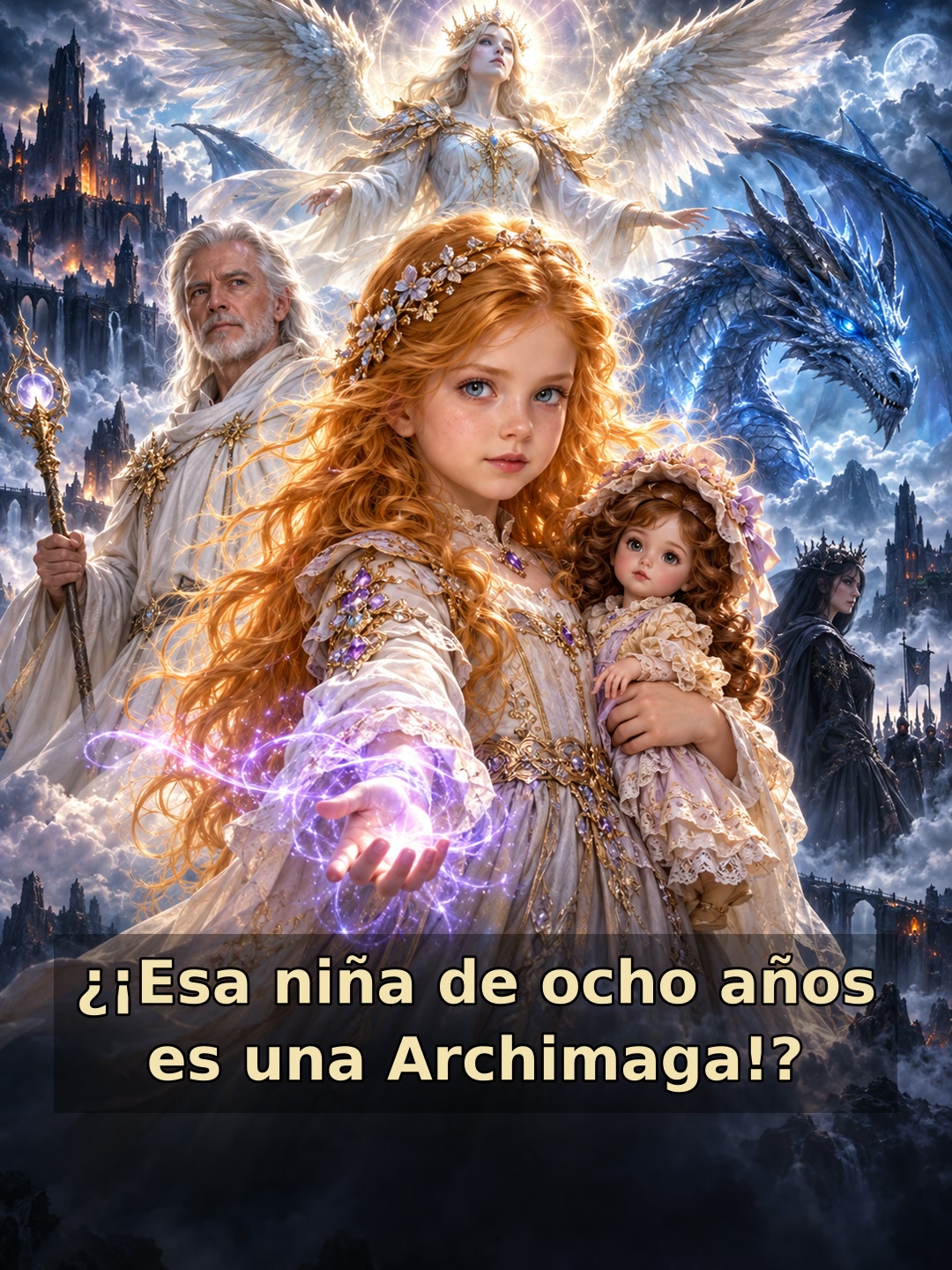 ¿¡Esa niña de ocho años es una Archimaga!?