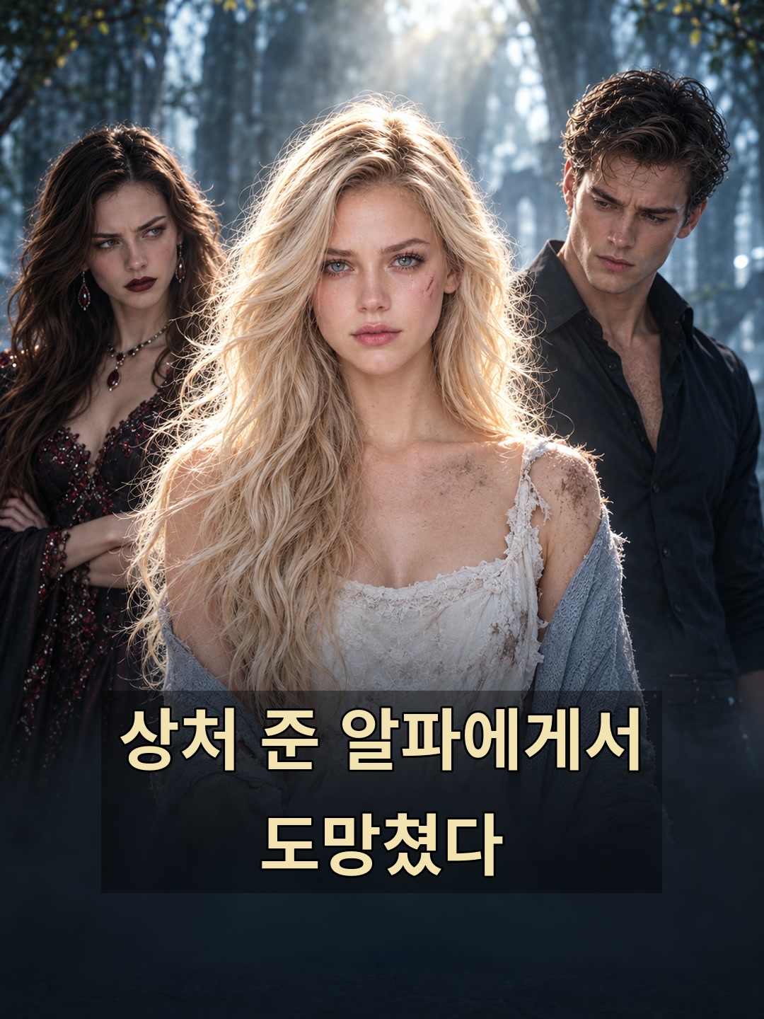 상처 준 알파에게서 도망쳤다