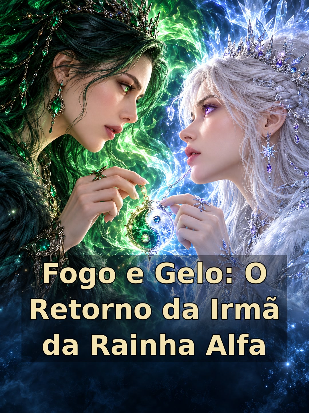 Fogo e Gelo: O Retorno da Irmã da Rainha Alfa
