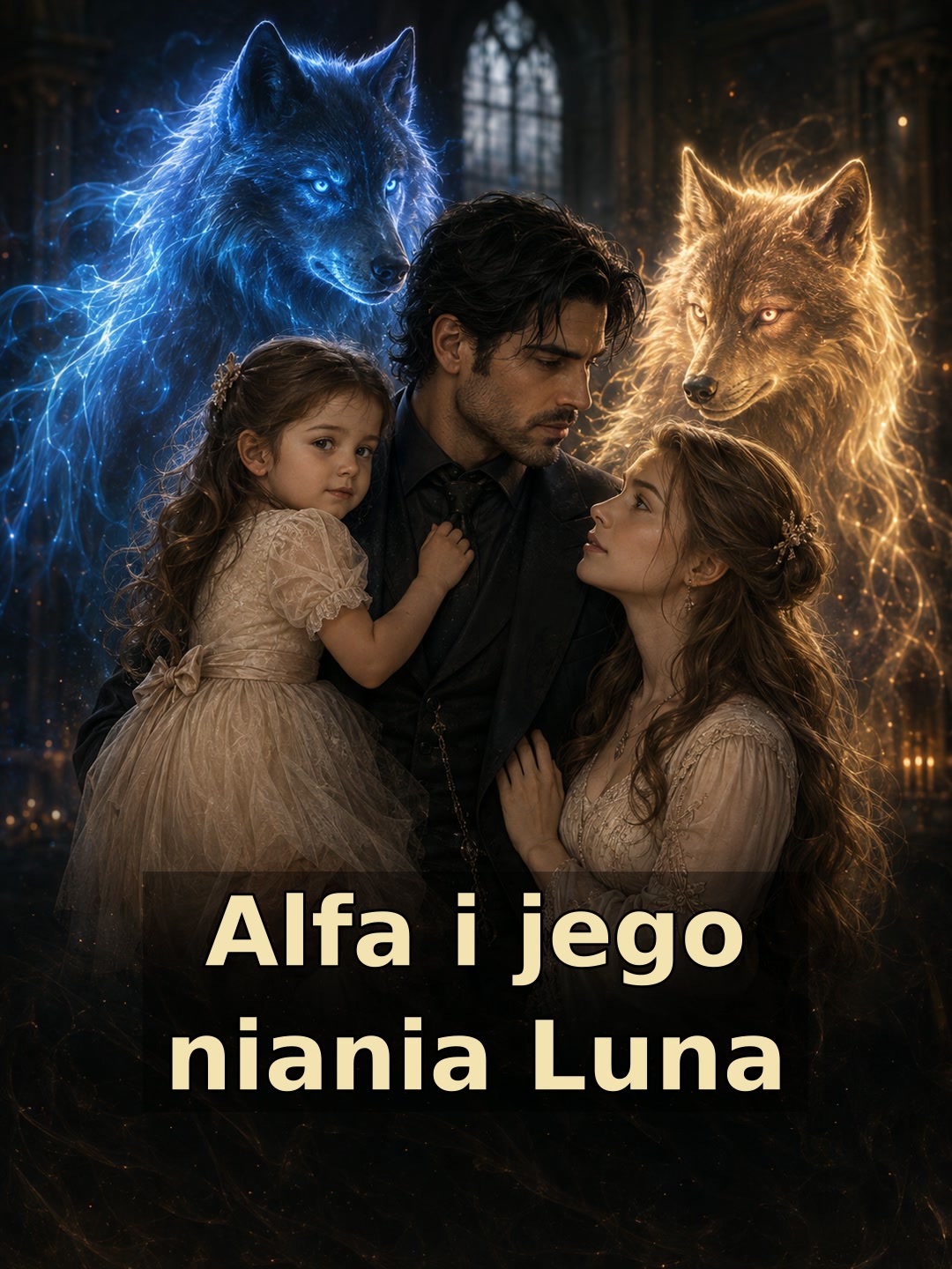 Alfa i jego niania Luna