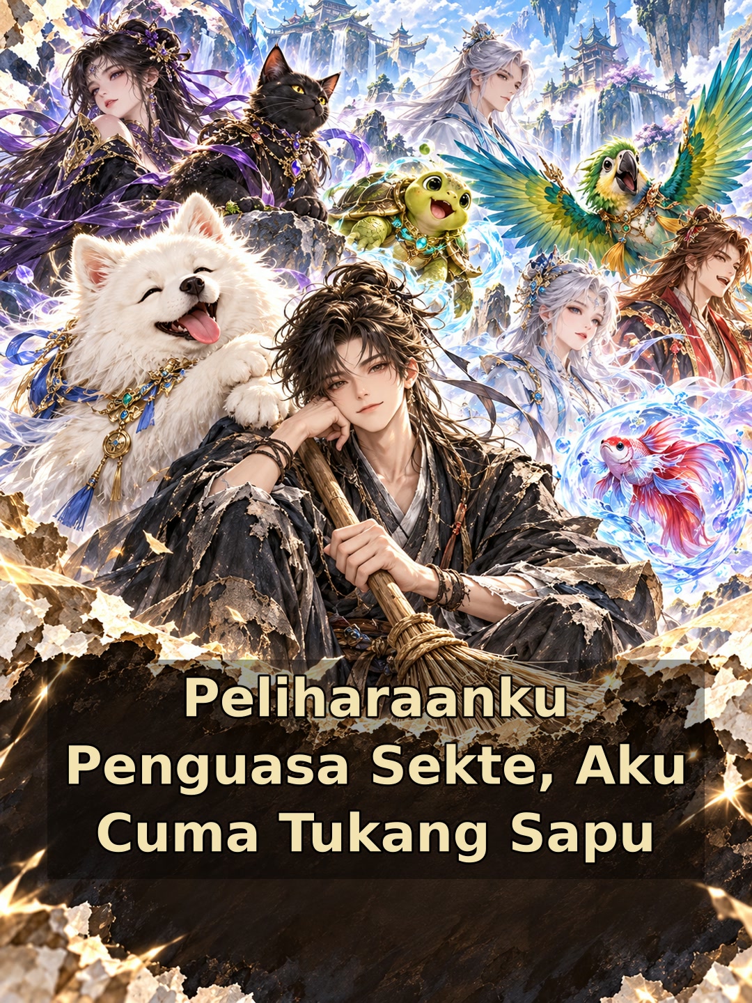 Peliharaanku Penguasa Sekte, Aku Cuma Tukang Sapu
