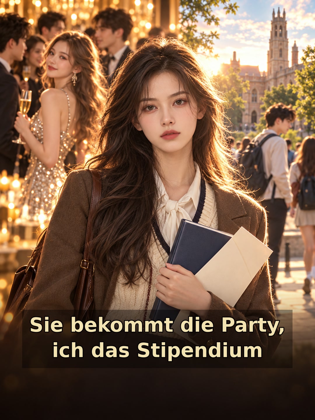 Sie bekommt die Party, ich das Stipendium