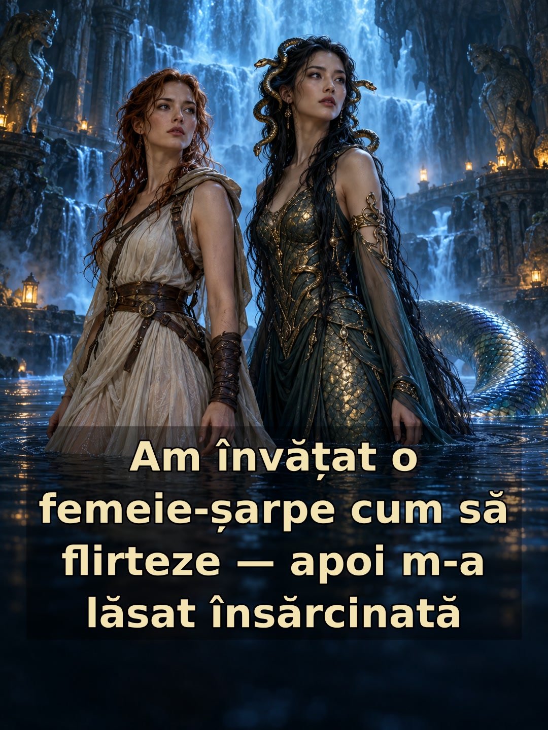 Am învățat o femeie-șarpe cum să flirteze — apoi m-a lăsat însărcinată