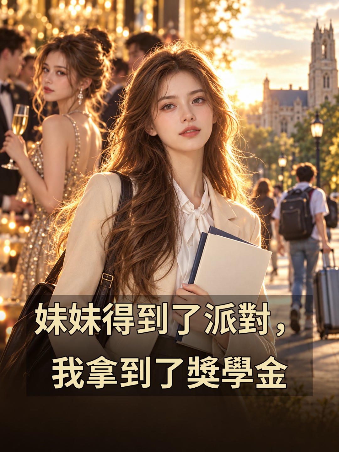 妹妹得到了派對，我拿到了獎學金