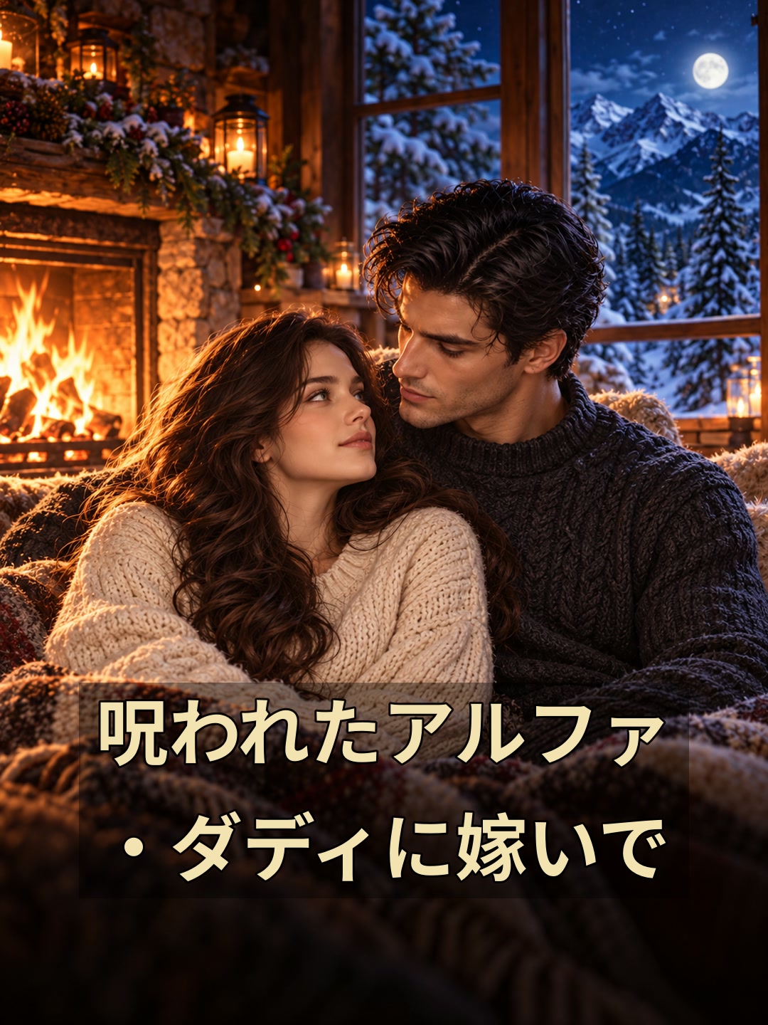 呪われたアルファ・ダディに嫁いで