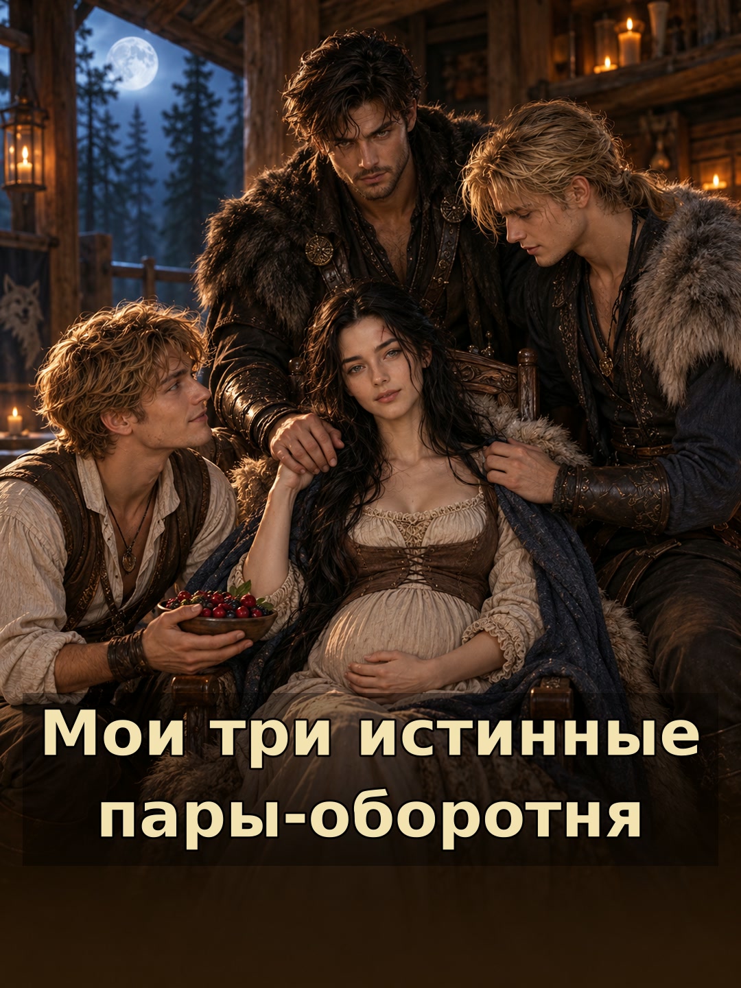 Мои три истинные пары-оборотня