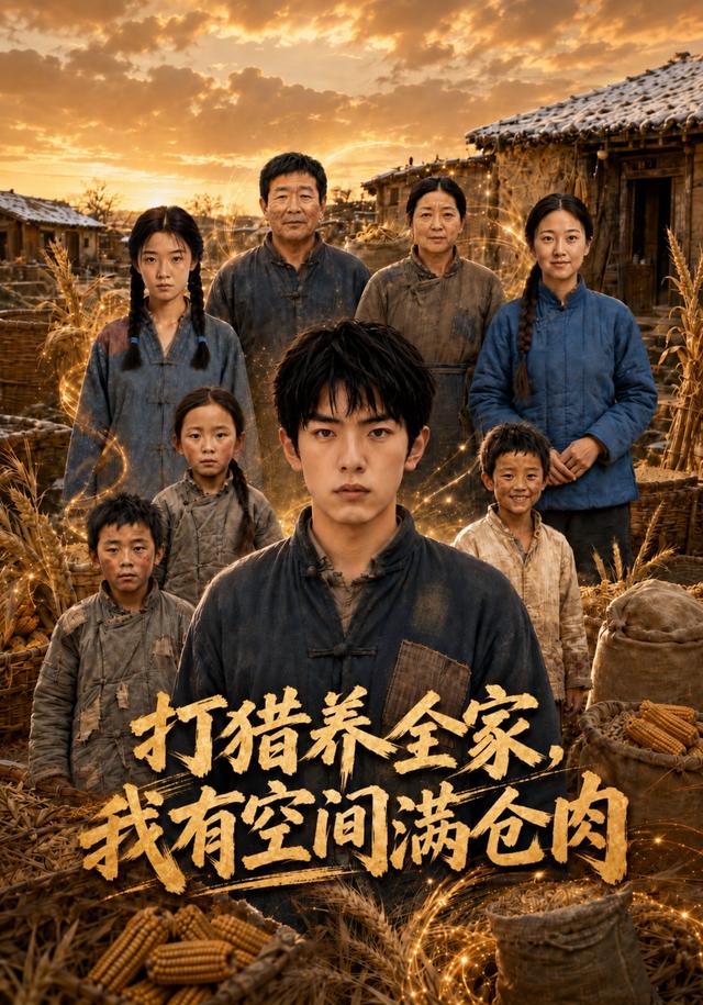 打猎养全家，我有空间满仓肉