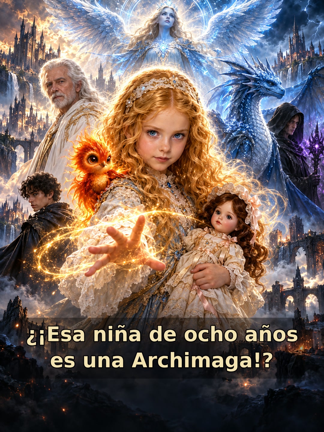 ¿¡Esa niña de ocho años es una Archimaga!?