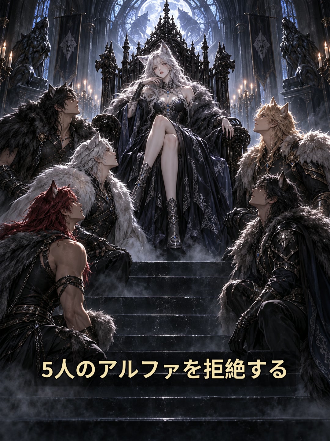 5人のアルファを拒絶する