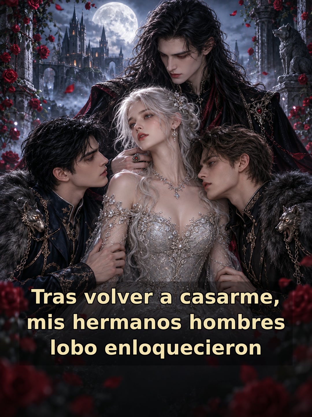 Tras volver a casarme, mis hermanos hombres lobo enloquecieron