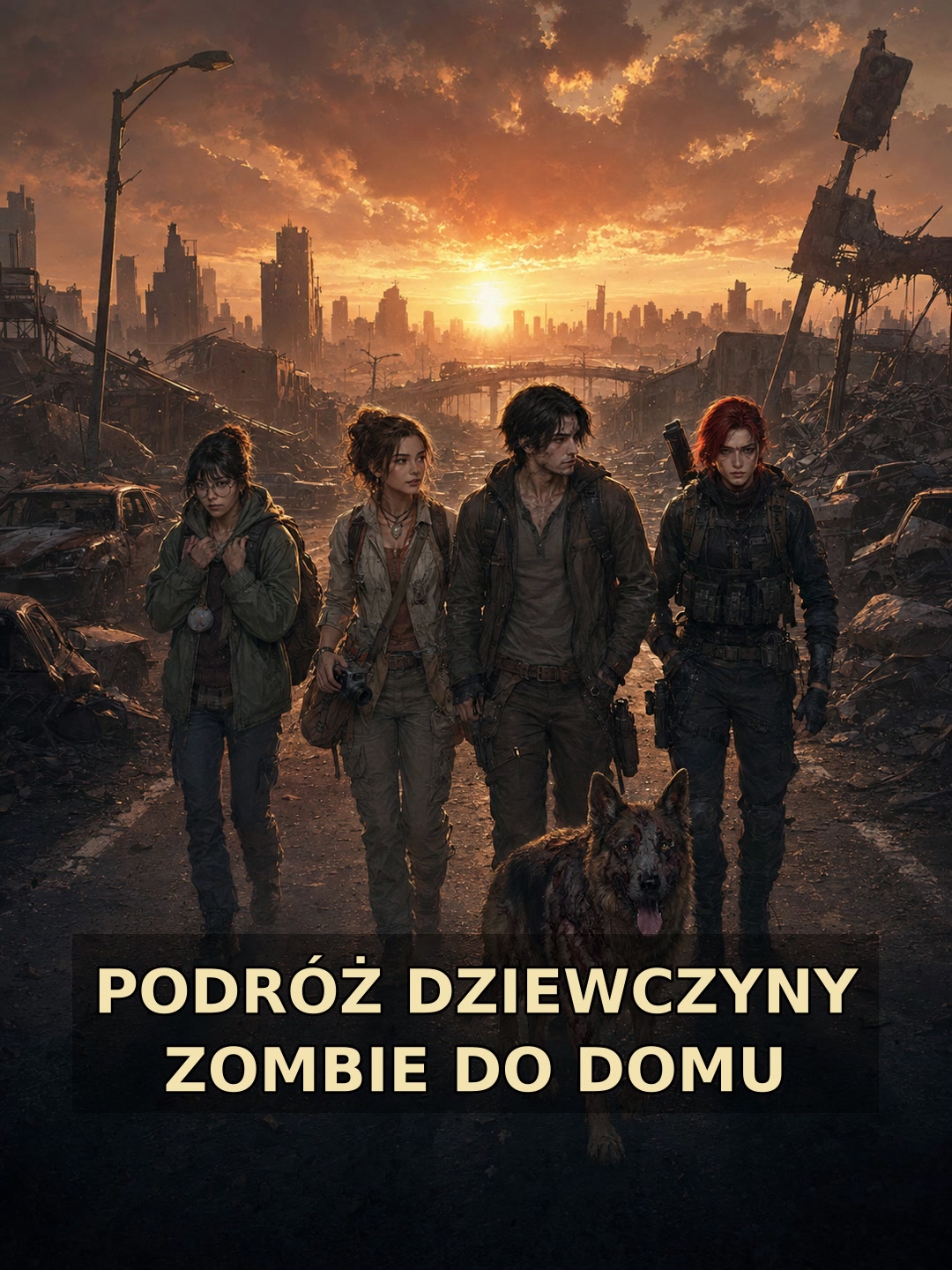 PODRÓŻ DZIEWCZYNY ZOMBIE DO DOMU