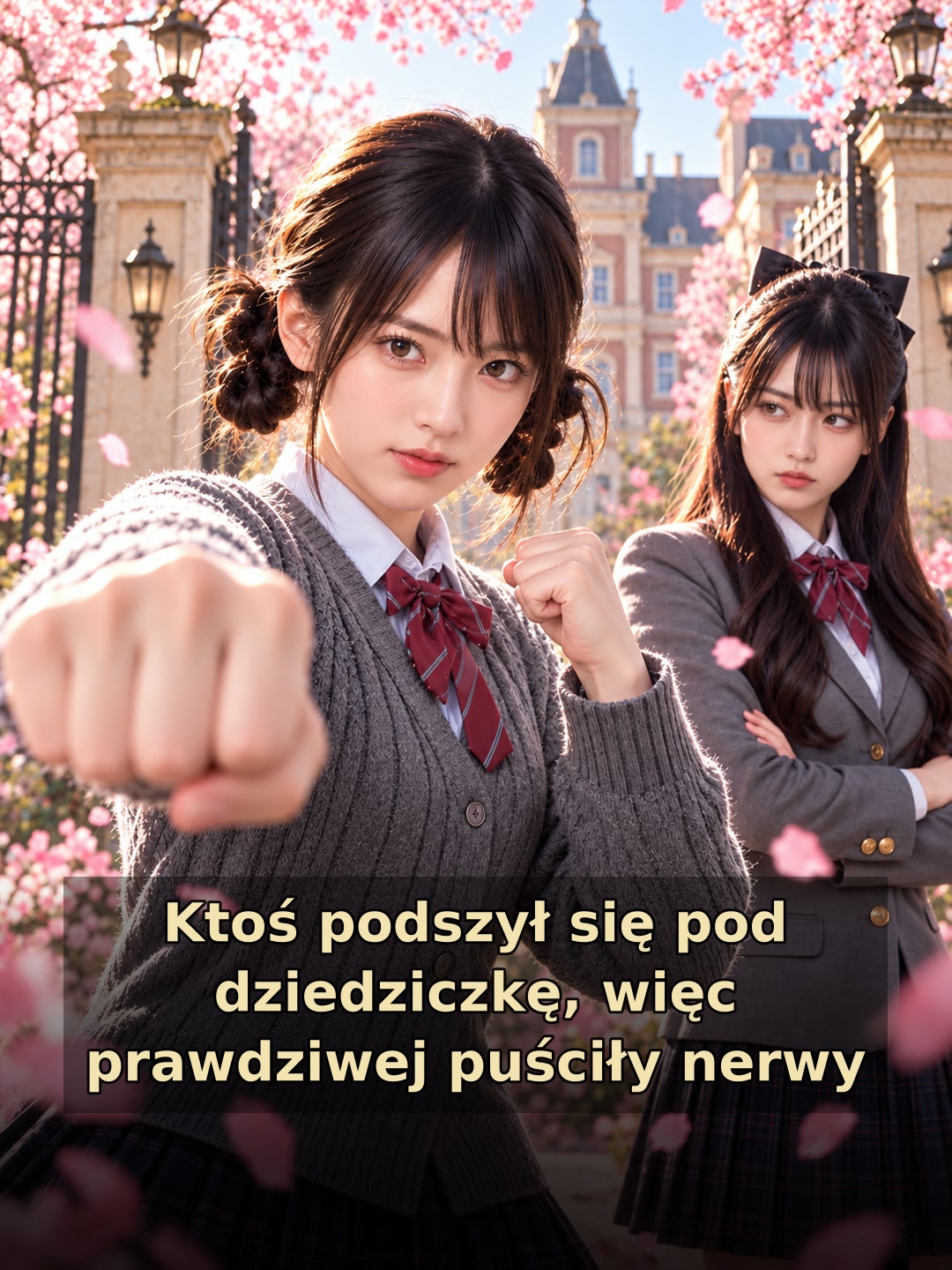 Ktoś podszył się pod dziedziczkę, więc prawdziwej puściły nerwy