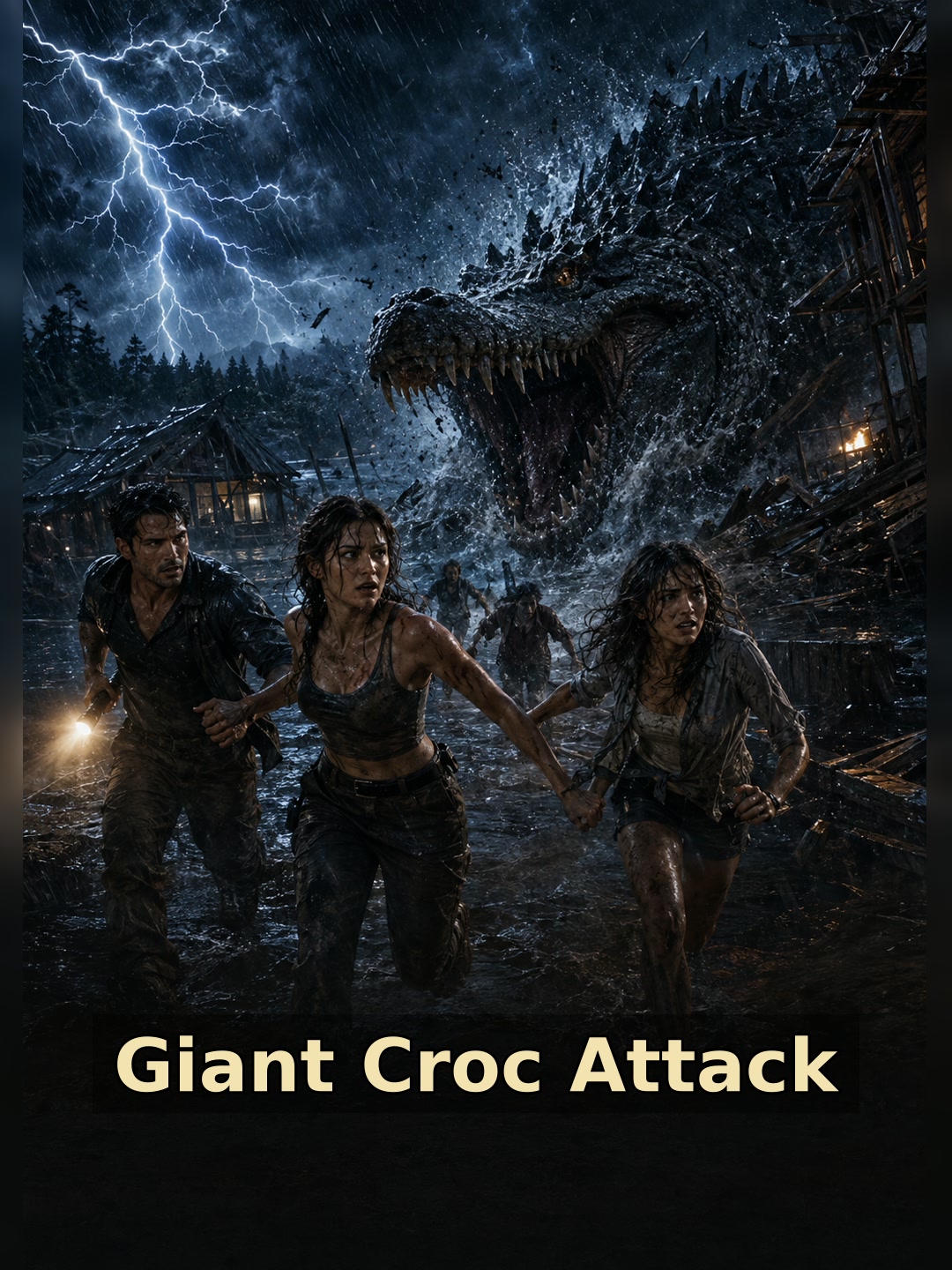 Giant Croc Attack