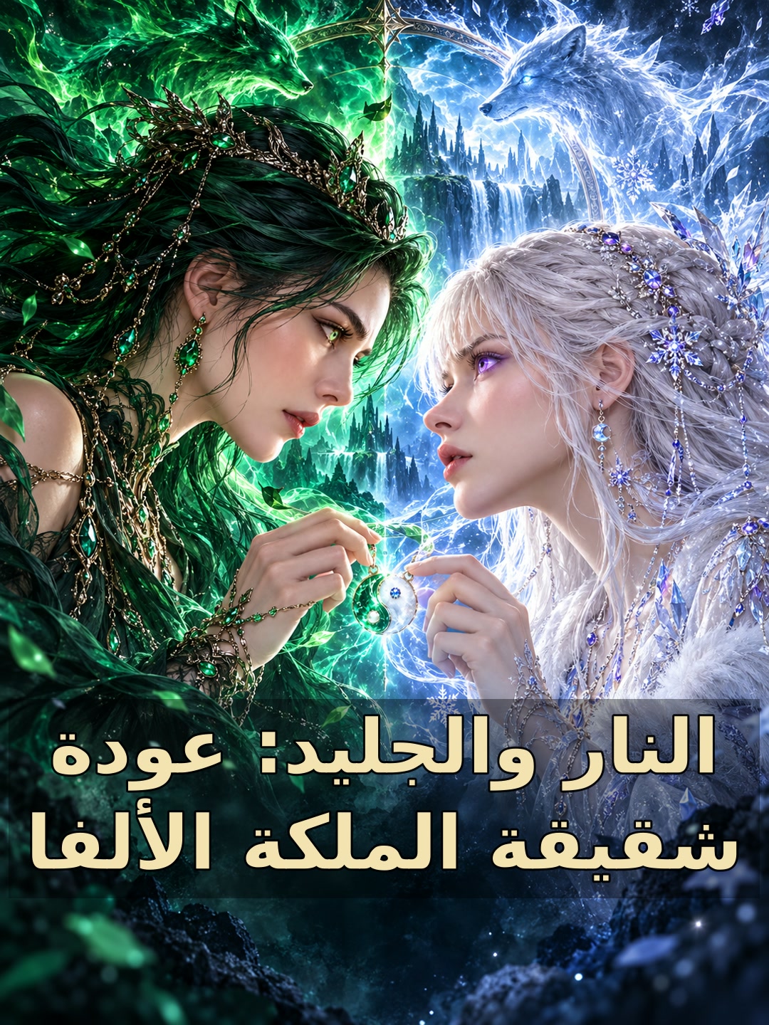 النار والجليد: عودة شقيقة الملكة الألفا